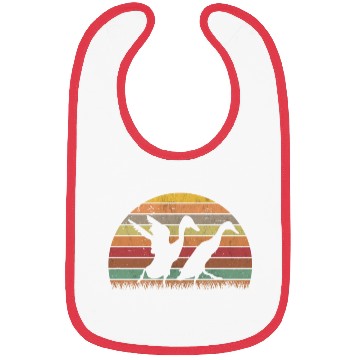 Discover Indian Runner Duck Retro Bottle Vintage Bibs