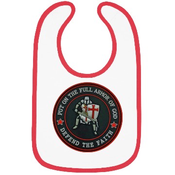 Discover Armor Of God Defender Of Faith Bibs