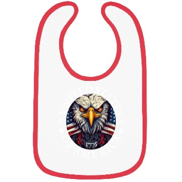 Discover Independence Day 4th of July Freedom Bibs