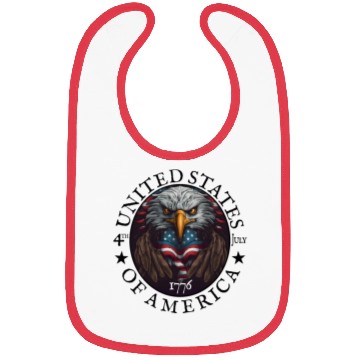 Discover Independence Day 4th of July Freedom Bibs