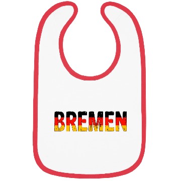 Discover Bremen Germany flag Bibs