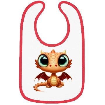 Discover CUTE BABY DRAGON FANTASY MEDIEVAL TIMES Bibs
