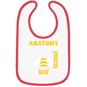 Discover Anatomy of a Bumblebee Bee Lover Gift Bibs
