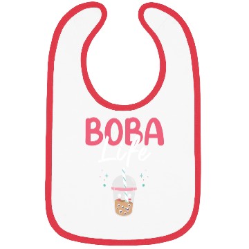 Discover Boba Life Bubble Tea Lover Boba Tea Drinker Korean Bibs