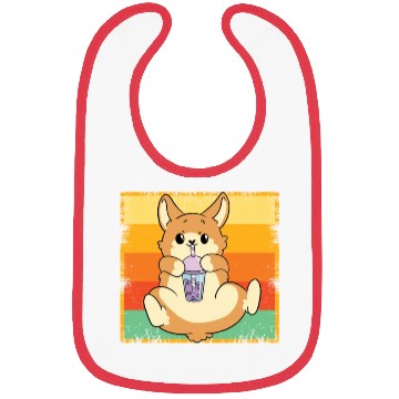 Discover Bubble Tea Lover Boba Tea Drinker Dog Owner Bibs