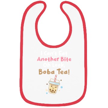 Discover Bubble Tea Lover Boba Tea Drinker Korean Drink Bibs