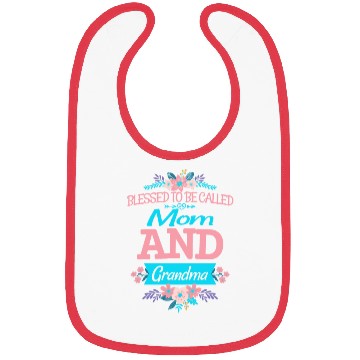 Discover Blessed to Be Called Mom and Grandma Bibs