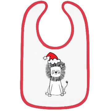 Discover Christmas lion Bibs