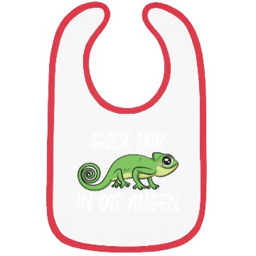 Discover Cute chameleon animal lover Bibs