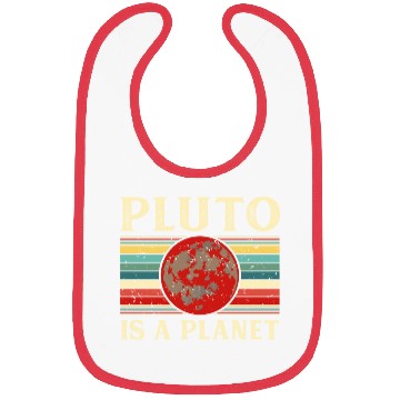 Discover Pluto is a Planet Space Astronomy Science Geek Bibs