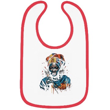 Discover African American Nurse Afro Woman Syringe Nursing Bibs