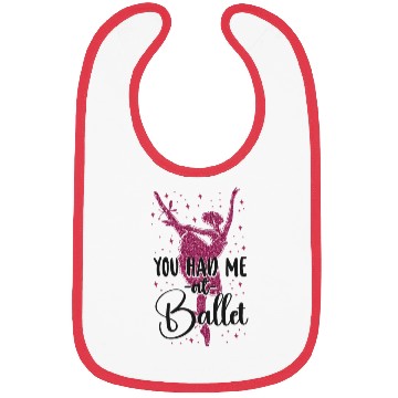 Discover Ballet Dancer Dance Girl Ballerina Bibs