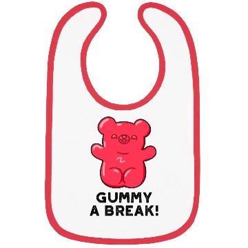 Discover Gummy A Bread Cute Candy Bibs