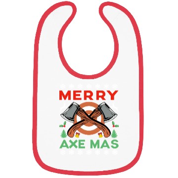 Discover Merry Axe Mas Christmas Axe Throwing Bibs