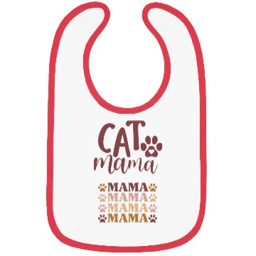 Discover Cat Mama Cute Cat Lovers Bibs