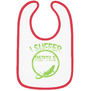 Discover reptile dysfunction reptile lover lizard Bibs