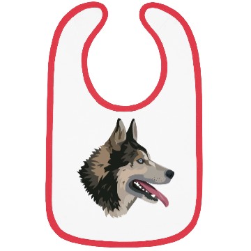 Discover husky dog Bibs