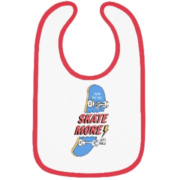 Discover Blue Skate Bibs, bags, hats, mugs, sticker