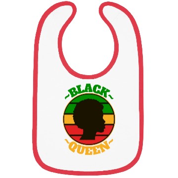Discover Black African Queen Bibs