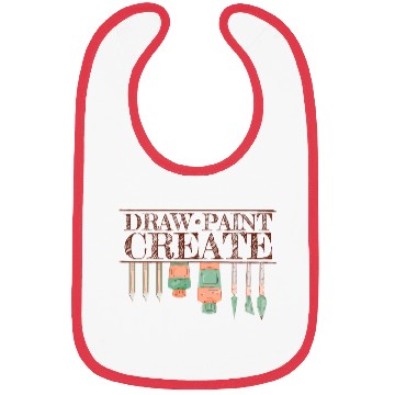Discover Draw Paint Create For Art Teacher Painter Bibs