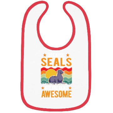 Discover Seal Gift Sea Lion Bibs