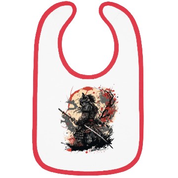 Discover Samurai Warrior with Katana Bibs