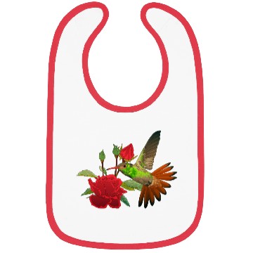Discover Hummingbird With Flower Bibs
