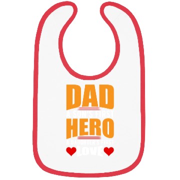 Discover Dad Son And Daughter Bibs
