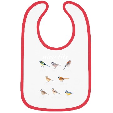 Discover Funny Nice Tits Birdwatching Bird Watching Birding Bibs