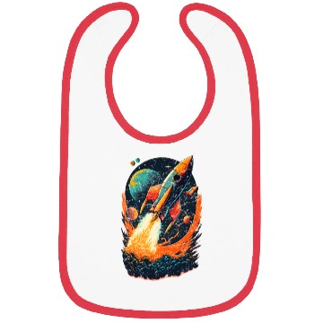 Discover To The Mars Bibs