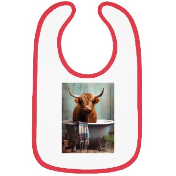Discover Highland Cow Bibs