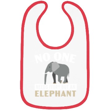 Discover Elephant Lover Wildlife Animal Zoo Zookeeper Bibs