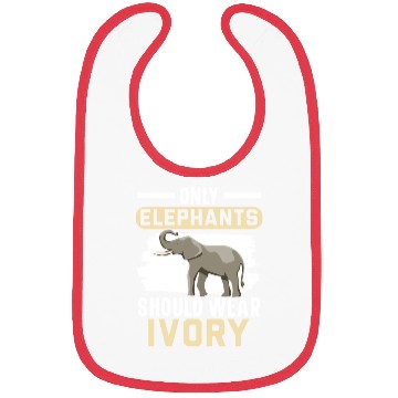Discover Elephant Lover Wildlife Animal Zoo Zookeeper Bibs