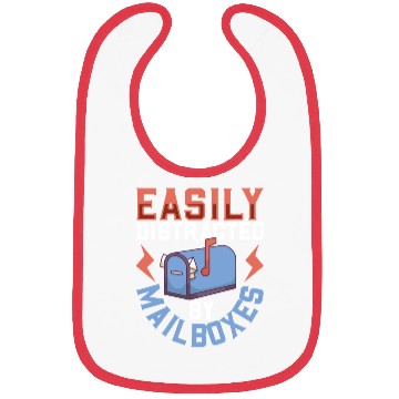 Discover Postal Worker Mail Lady Mail Carrier Postal Bibs