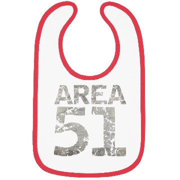 Discover Area 51 UFO Design Bibs