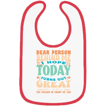 Discover I Hope Today Turns Out Great Inspirational Retro Bibs