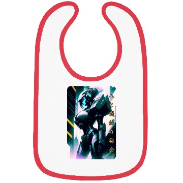 Discover Neon Nights: A Cyberpunk Design 7 Bibs