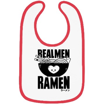 Discover Real Men Ramen Bibs
