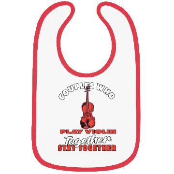 Discover Violin Violinist Couple Bibs