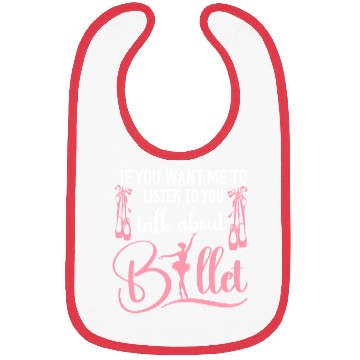 Discover Ballet Dancer Dance Girl Ballerina Bibs