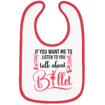 Discover Ballet Dancer Dance Girl Ballerina Bibs