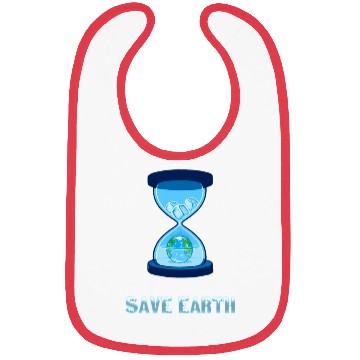 Discover Vintage Save Planet Save Earth Distress gift Bibs
