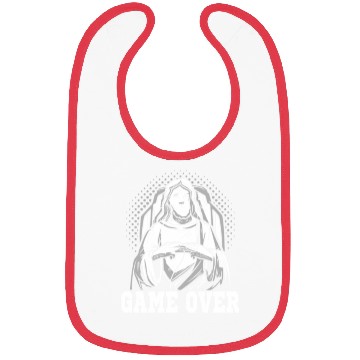 Discover Gaming Jesus Game Over Gamer Bibs