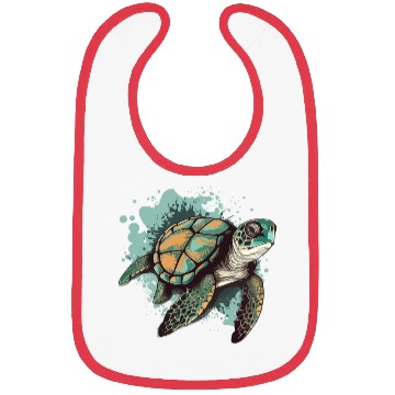 Discover The sea turtle Bibs