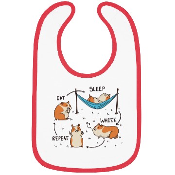 Discover Guinea Pig Guinea Pig Lover Rodent Hamster Bibs