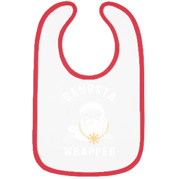 Discover Gangsta Wrapper Gangster Santa Bibs