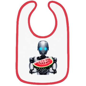 Discover Watermelon for the robot Bibs