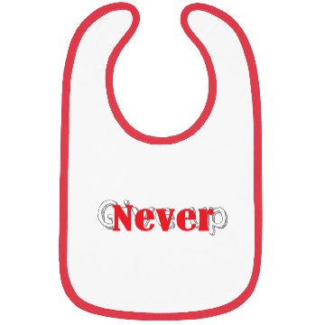 Discover never give up Bibs