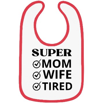Discover vintage international women's day mom,wife,tired Bibs