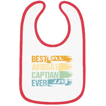 Discover Best Airboat Captian Ever Hydroplane Propeller Swa Bibs